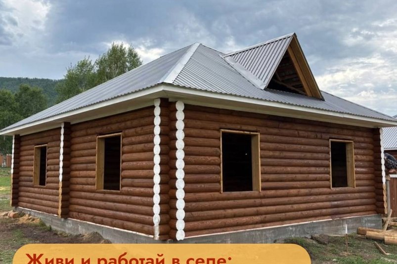 Строительство домов для сельских специалистов Минсельхозпрод Бурятии