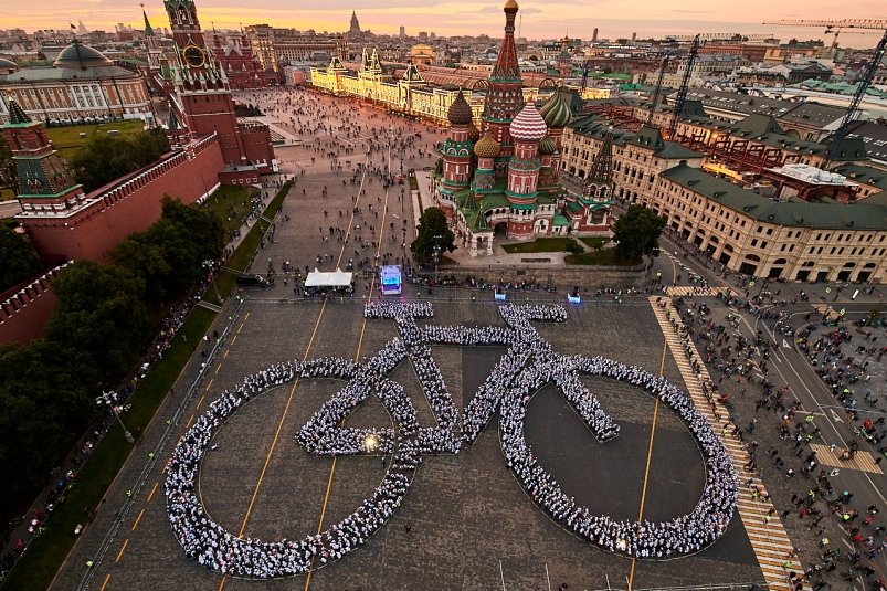 В Москве ночью закроют проезд по центральным улицам и набережным Пресс-служба Ночного Велофестиваля