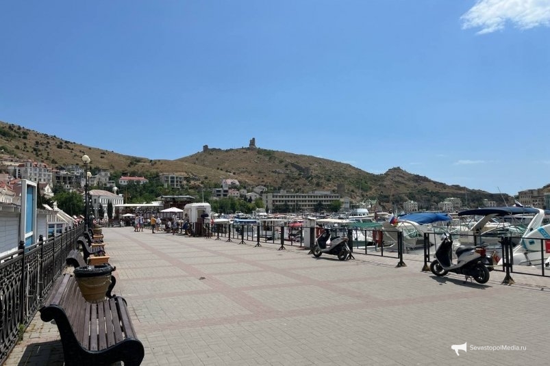 Набережная Назукина в Балаклаве ИА SevastopolMedia