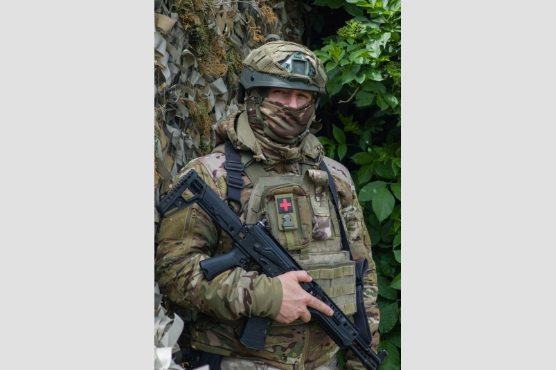 Военнослужащий с позывным "Сорока" военнослужащий с позывным "Фотограф"