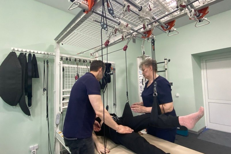 Реабилитационное оборудование пресс-службы Минздрава Забайкалья