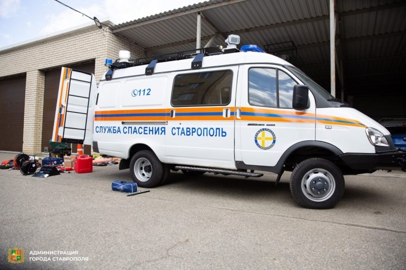 Ставропольские спасатели получили новый автомобиль Администрация Ставрополя