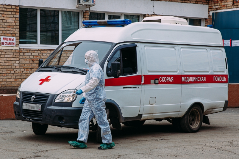 скорая помощь, медицина, коронавирус, ковид, врач, пандемия, карантин Мария Смитюк, ИА PrimaMedia