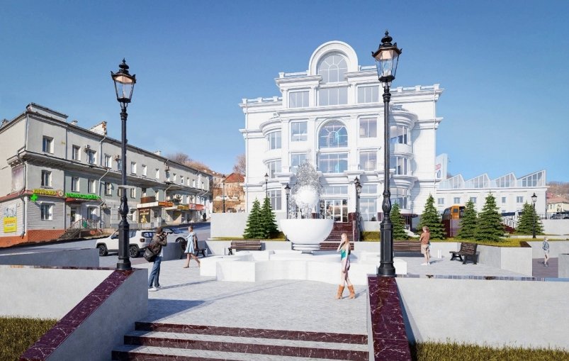 Новую гостиницу построят в историческом центре Находки пресс-служба администрации НГО