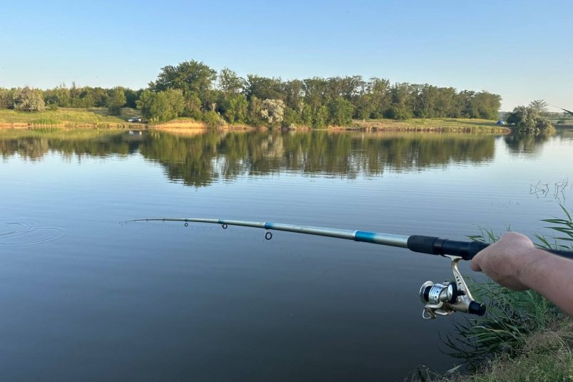 Рыбалка в летом: кидаю в воду 2 копеечных приманки - даже в горячей воде обильный клев ИА Stavropol.Media