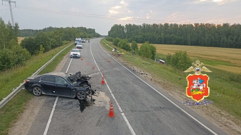 Двое погибли, восемь пострадали: страшное ДТП с автобусом с детьми на трассе в Подмосковье Пресс-служба МВД России