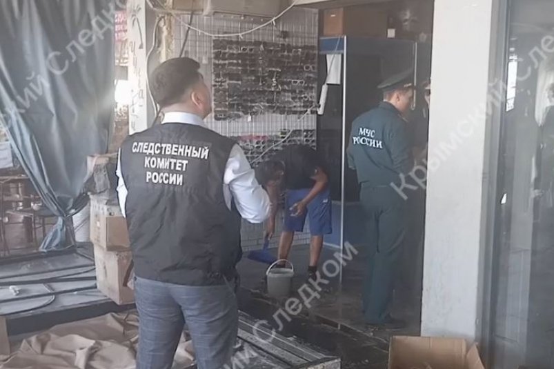 Кадр из видео Следком Крыма и Севастополя