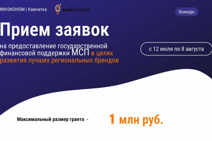 Малый и средний бизнес на Камчатке может получить субсидию на развитие бренда Официальный сайт Камчатского края