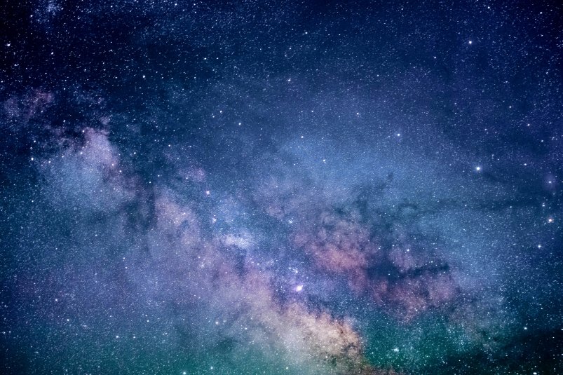 Звездное небо, космос unsplash.com