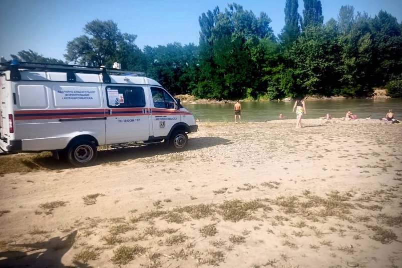 В Невинномысске утонули двое мужчин Предоставлено мэром Невинномысска Михаилом Миненковым