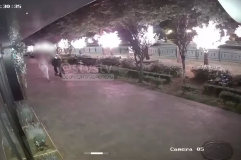 Скриншот видео Тг-канал "Обычный Ставрополь" (18+)