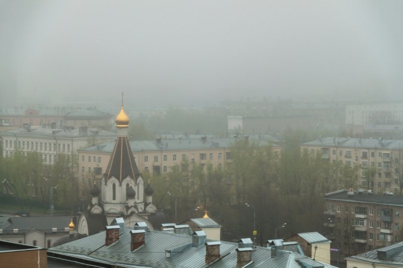 Дождь, погода, Москва unsplash.com