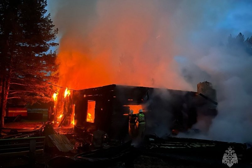 Пожар в столовой тг-канал (18+) ГУ МЧС по Забайкалью