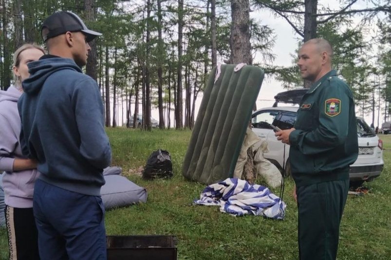 Леса Приангарья усиленно патрулируют в популярных у туристов местах отдыха Пресс-служба правительства Иркутской области
