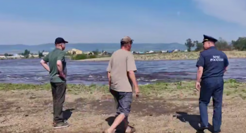 Снижение уровня воды МЧС России