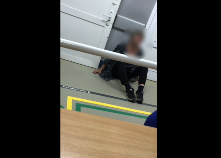 Алкаши могут парализовать работу больницы в Ставрополе Кадр из видео больницы скорой помощи Ставрополя