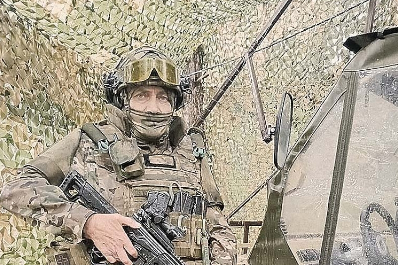 Позывной "Сучан" Фото из архива героя публикации