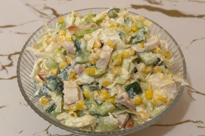 Салат круче "Оливье": "Взрыв вкуса" с копченой курицей - съедается первым ИА Stavropol.Media