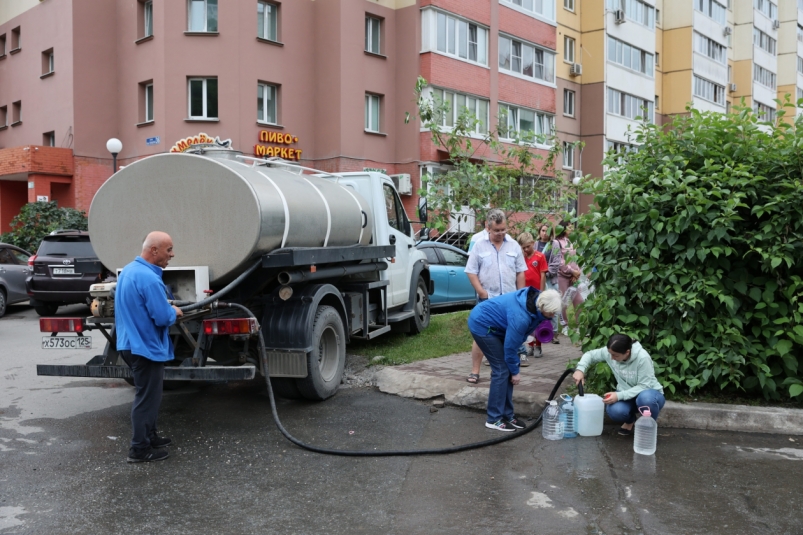 В части домов Свердловского района Иркутска отключат холодную воду Илья Аверьянов, ИА PrimaMedia