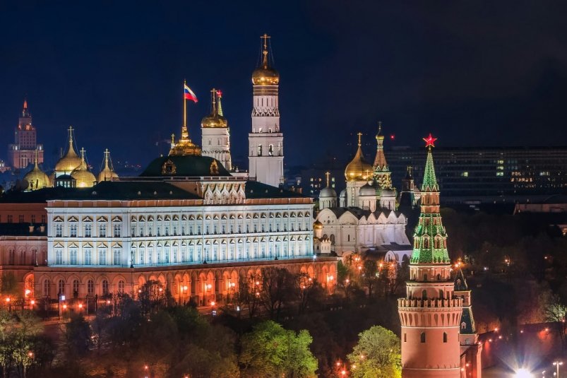 Кремль, Москва unsplash.com