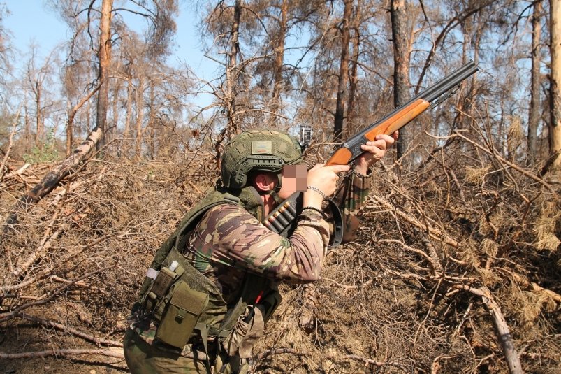Военнослужащий с позывным "Панчер" Виктор Воронов
