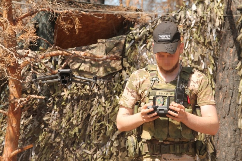 Военнослужащий с позывным "Викинг" Виктор Воронов