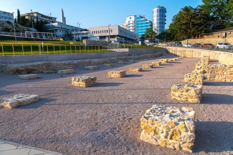 Археологический парк создали в Севастополе Соцсети губернатора Севастополя М.Развожаева