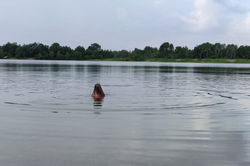 водоем, вода, человек Марина  Померанцева , ИА EAOMedia