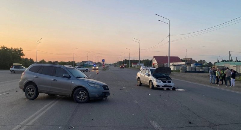 Место ДТП t.me/prok_omsk (18+)