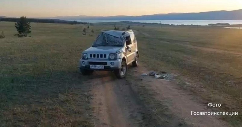 3-летний мальчик погиб в перевернувшейся иномарке в Ольхонском районе Госавтоинспецкия
