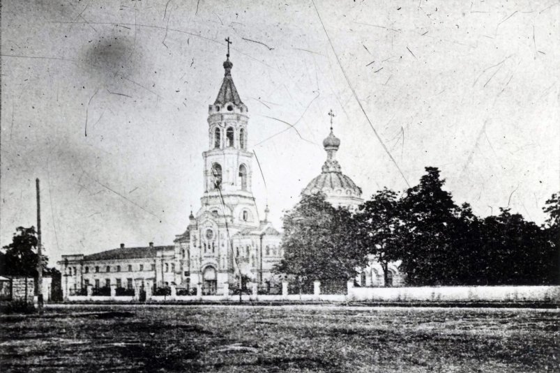Колокольня Андреевского собора в 1901 году Из фондов Ставропольского государственного музея-заповедника