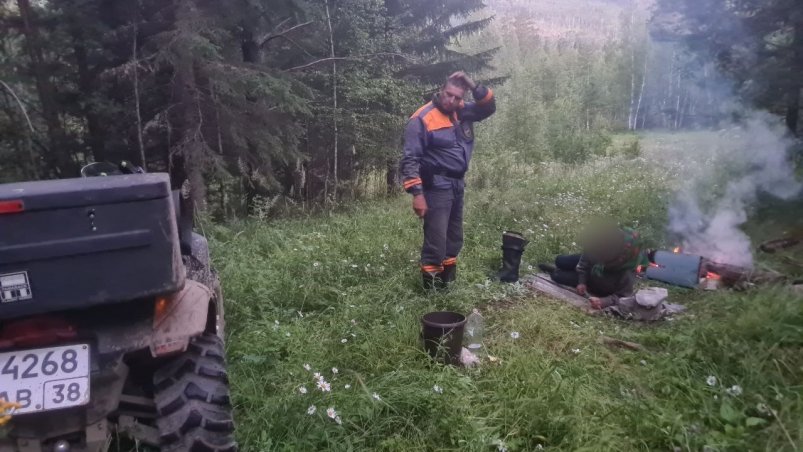 Спасатели нашли заплутавшего сборщика дикоросов в Усольском районе Пресс-служба ГУ МЧС по Иркутской области