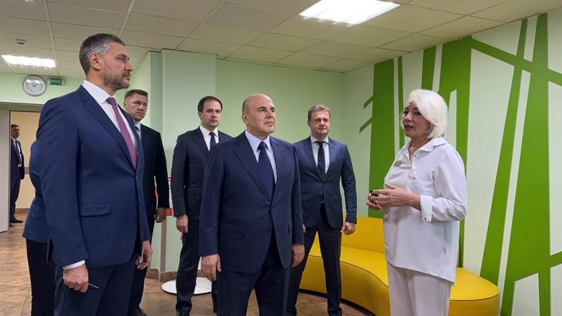 Визит Михаила Мишустина в Читу Анастасия Москалёва, ИА ChitaMedia