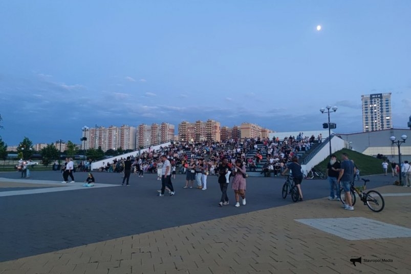 Владимирская площадь в Ставрополе ИА Stavropol.Media