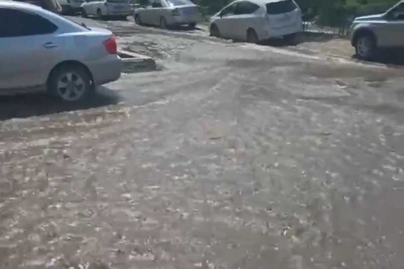 Коммунальная авария в Улан-Удэ МУП "Водоканал"