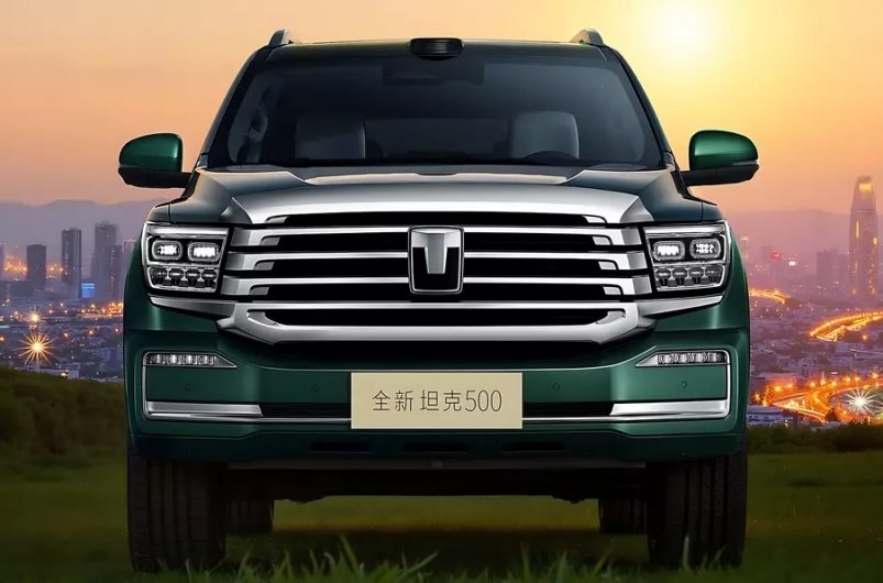 Great Wall готовит масштабное обновление Tank 500: премьера 25 июля Great Wall