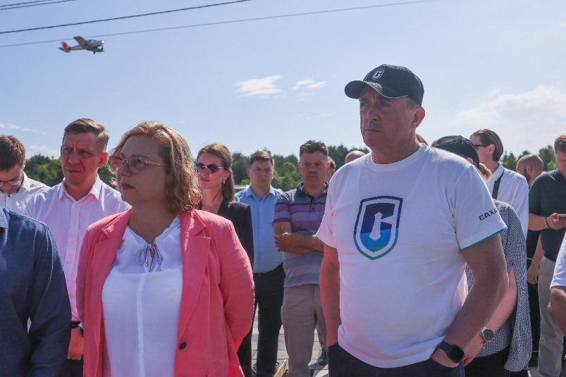 Лимаренко проверил готовность павильона "Сахалин Экспо" к первому крупному форуму пресс-служба правительства Сахалинской области
