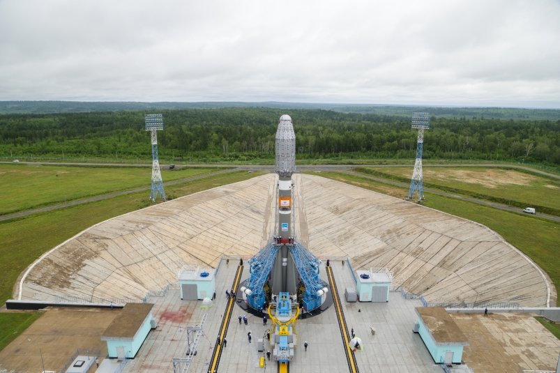 Пуск состоится 25 июля в 14:54 по амурскому времени Госкорпорация "Роскосмос"