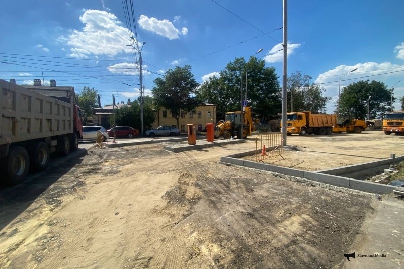 Парковку расширят на Булкина в Ставрополе Артём Хорошилов, ИА Stavropol.Media