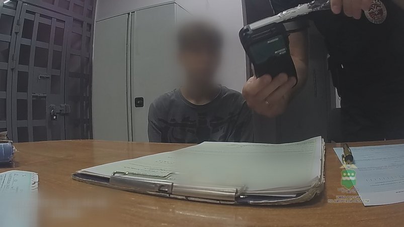 Нетрезвого нарушителя остановил наряд ДПС УМВД России по Амурской области