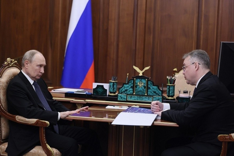 Встреча Путина и губернатора Ставрополья прошла в Кремле kremlin.ru