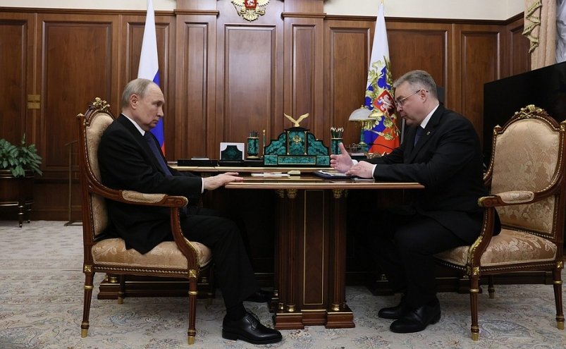 Владимиров – Путину: 12 ставропольцев стали Героями России на СВО kremlin.ru