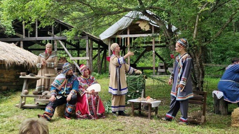 Спектакль-сторителлинг "Жили-были здесь до нас" Археологический комплекс "Палеодеревня"