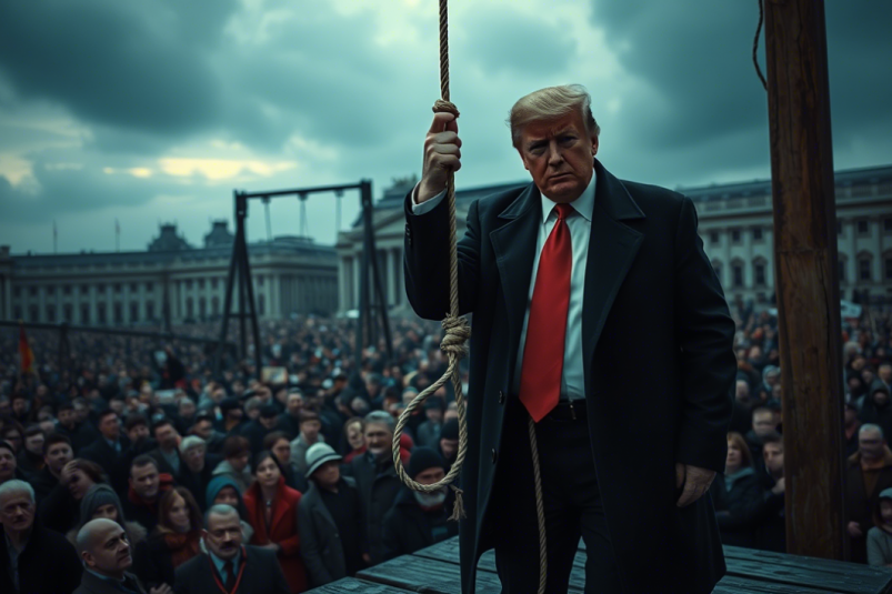 Если бы Зеленского повесили — Трамп только сказал бы "спасибо" Сгенерировано chat.qwen.ai