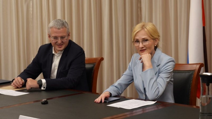Владимир Солодов и Ирина Яровая Правительство Камчатского края