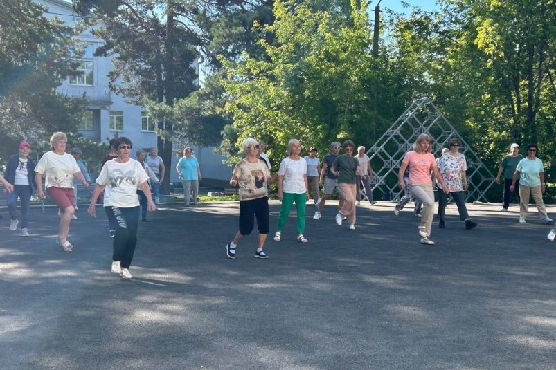 Танцевальная площадка администрация АГО