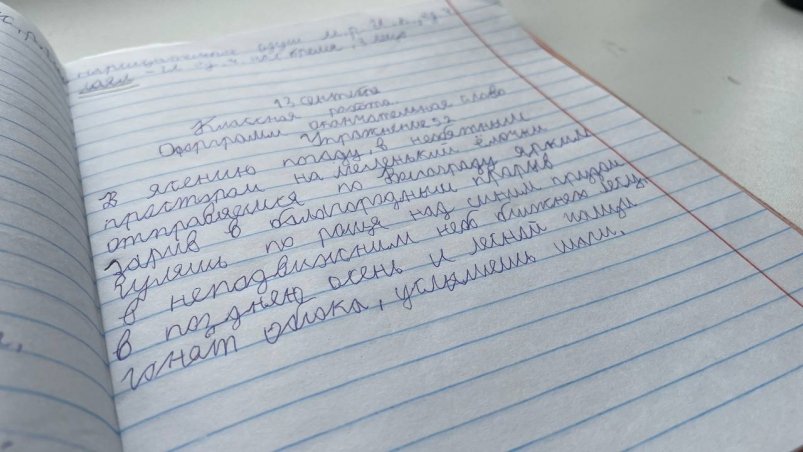 Достаем двойные листочки - пишем диктант: только отличники не ошибутся в 7 словах - ТЕСТ ИА SochiMedia