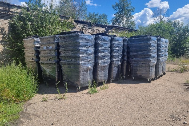 Мусорные контейнеры Минприроды Забайкалья