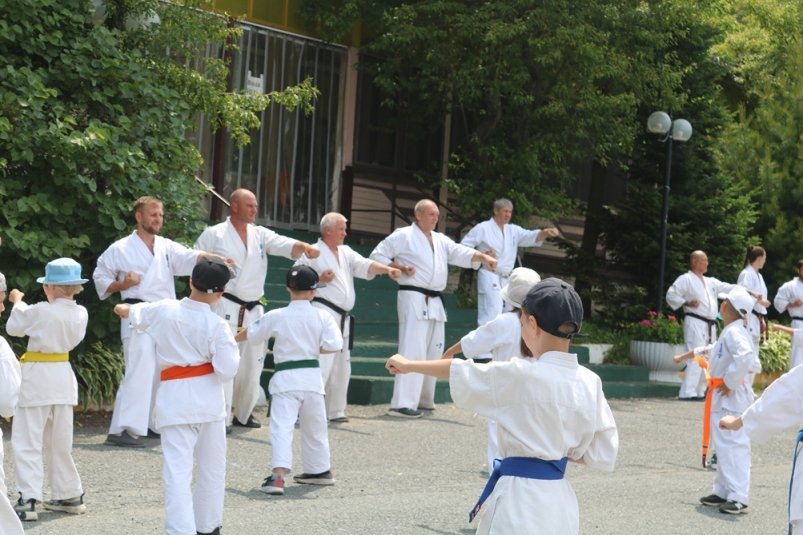 Дальневосточные учебно-тренировочные сборы по киокусинкай стартовали в Находке пресс-служба администрации НГО