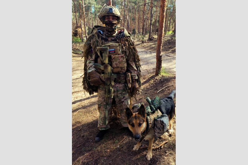 Военнослужащий с позывным "Баффи" Из архива военнослужащего